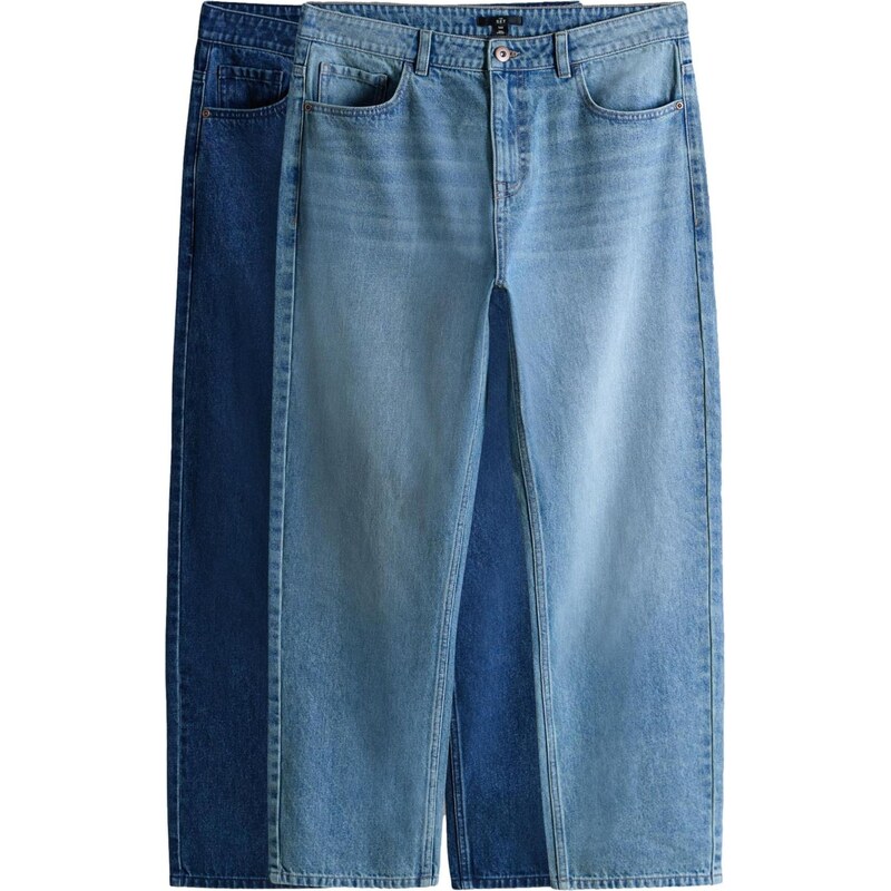 The Set Džínsy modrá denim / tmavomodrá 67252672