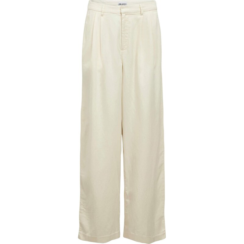 OBJECT Plisované nohavice OBJTuba béžová 67252706