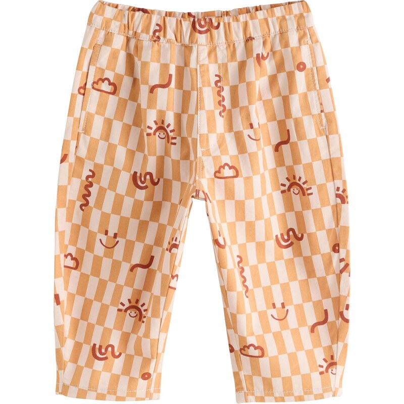 Next Nohavice oranžová / svetlooranžová / červená 67252716