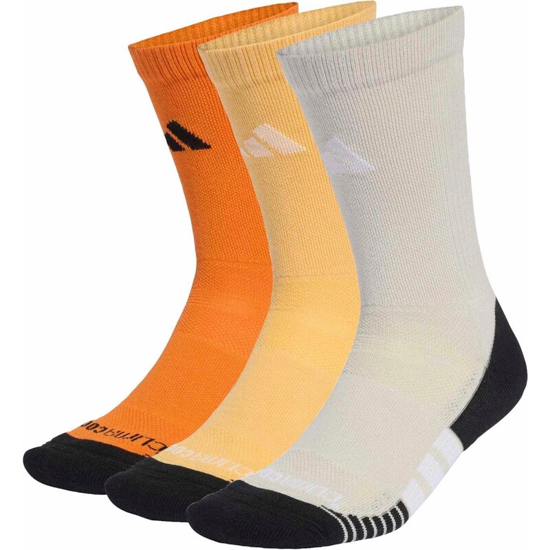 ADIDAS PERFORMANCE Športové ponožky žltá / sivobéžová / oranžová / 67252723