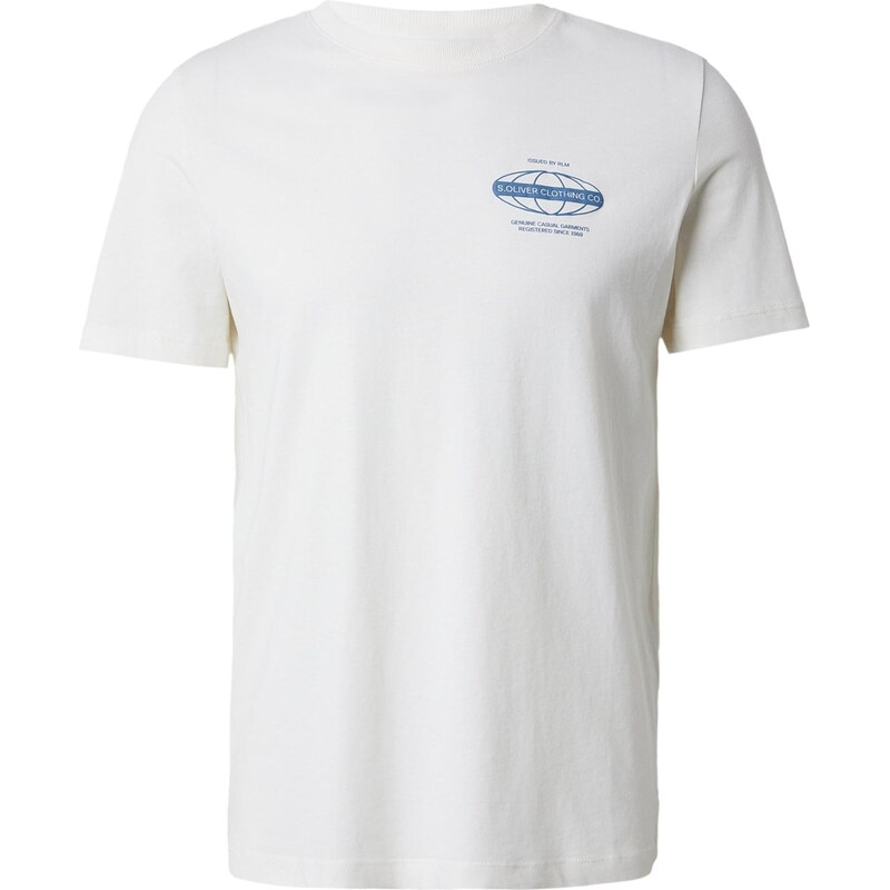 s.Oliver Tričko krémová / modrá 67252732