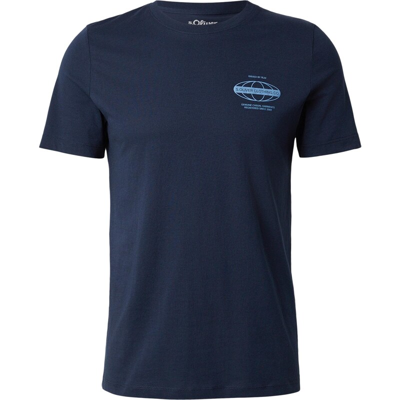 s.Oliver Tričko námornícka modrá / modrosivá 67252739