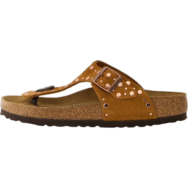 BIRKENSTOCK Žabky Gizeh Rivet LEVE koňaková 67252759