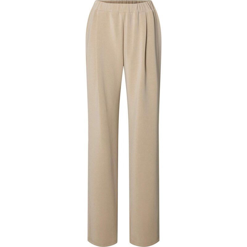 SELECTED Plisované nohavice SLFTenny tmavobéžová 67252789