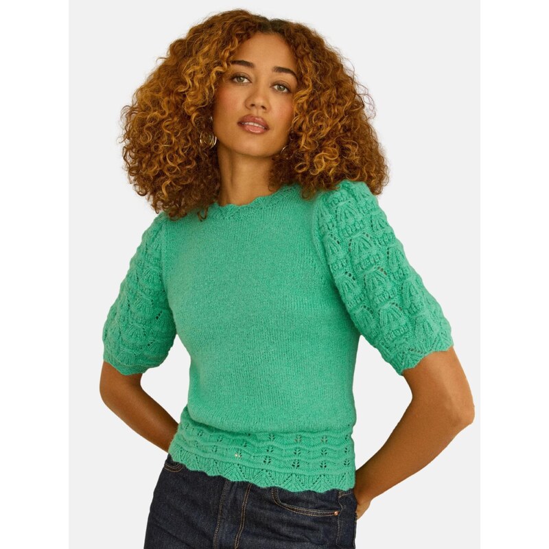 love & roses Sveter zelená 67252809