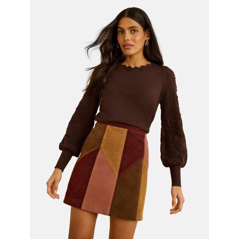 love & roses Sveter čokoládová 67252828