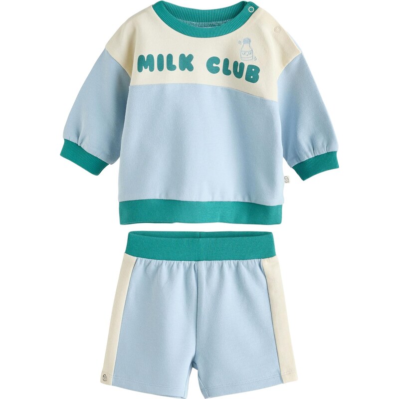 Next Set krémová / svetlomodrá / smaragdová 67252831