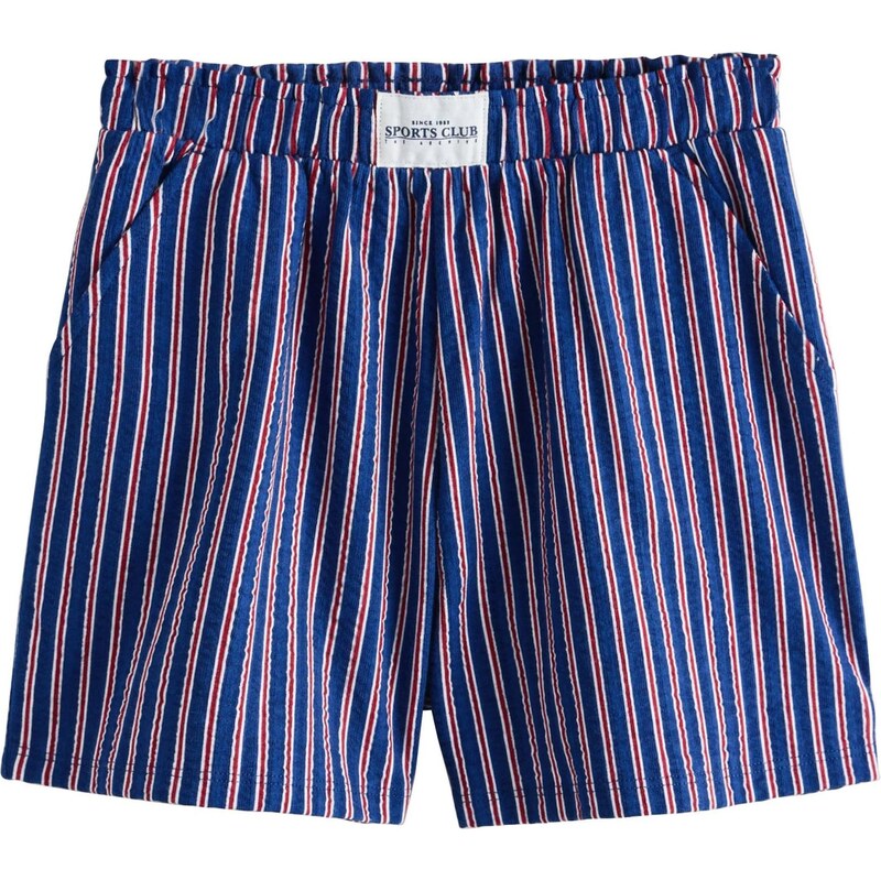 Next Nohavice námornícka modrá / tmavočervená / biela 67252858