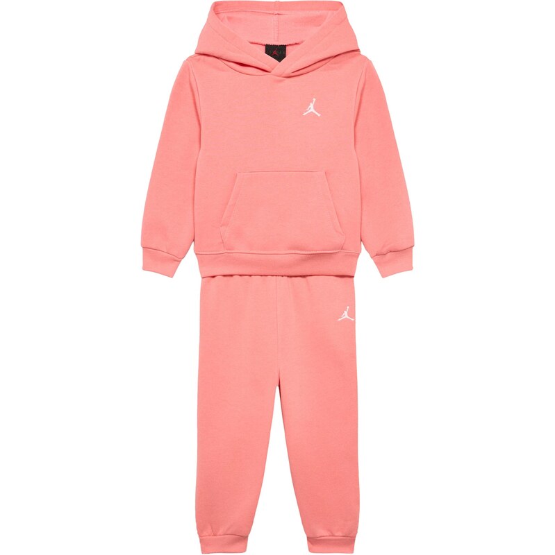 Jordan Tréningový komplet BRKNLN FLC svetloružová / biela 67252894