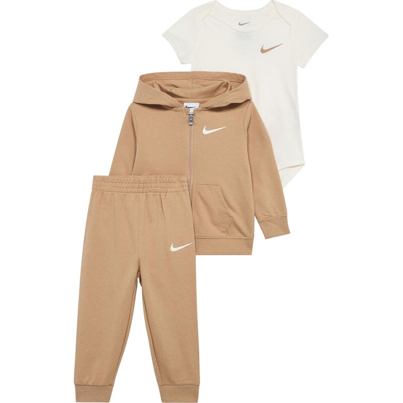 Nike Sportswear Set piesková / biela 67252947