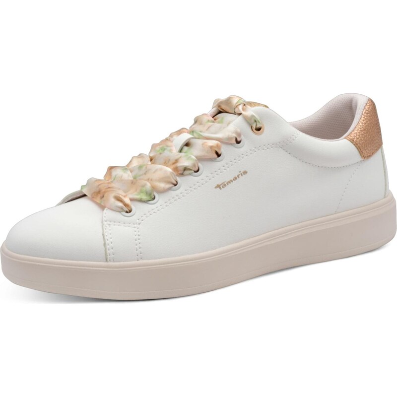 Tamaris Nízke tenisky krémová / ružové zlato 67252956