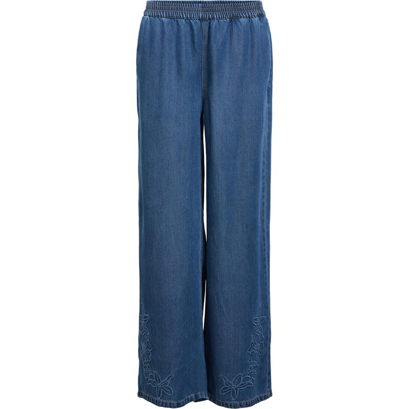 OBJECT Nohavice OBJFrame modrá denim 67252962