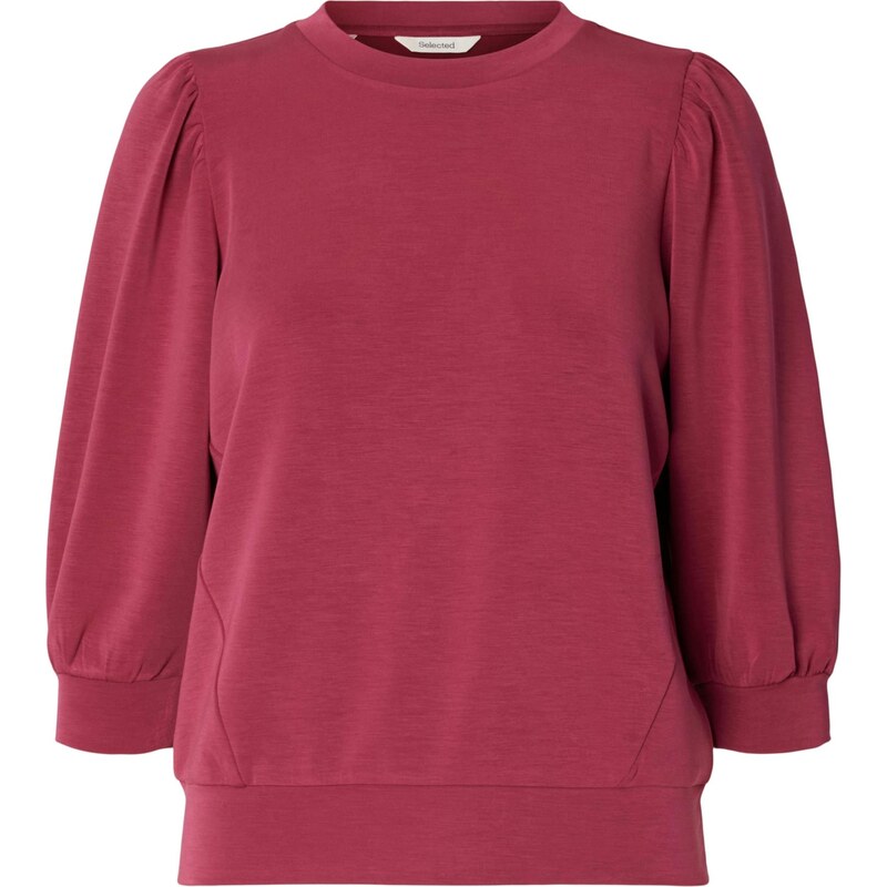 SELECTED Mikina SLFTenny ohnivo červená 67252965