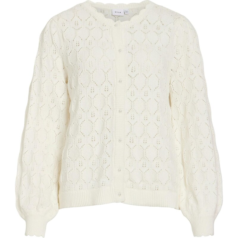 VILA Kardigán VILOWEN biela 67252972