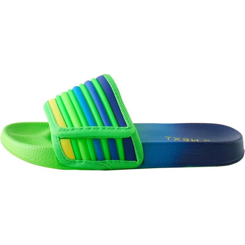 Next Otvorená obuv modrá / tmavomodrá / žltá / zelená 67253007