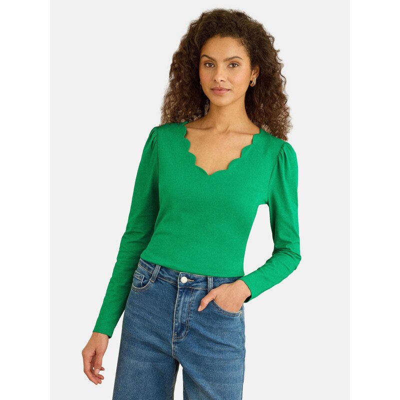 love & roses Blúzka zelená 67253093