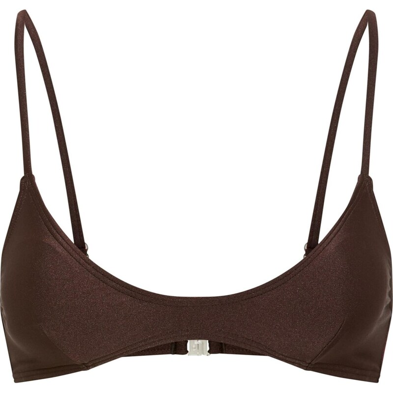 LSCN by LASCANA Bikinový top tmavohnedá 67253181