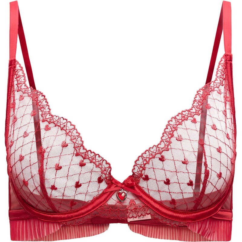 Hunkemöller Podprsenka Cordelie krvavo červená 67253185