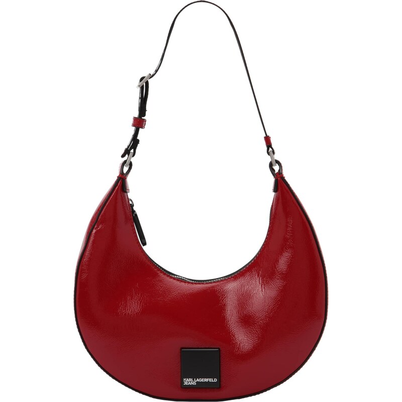 KARL LAGERFELD JEANS Kabelka na rameno GLOSSY červená 67253280
