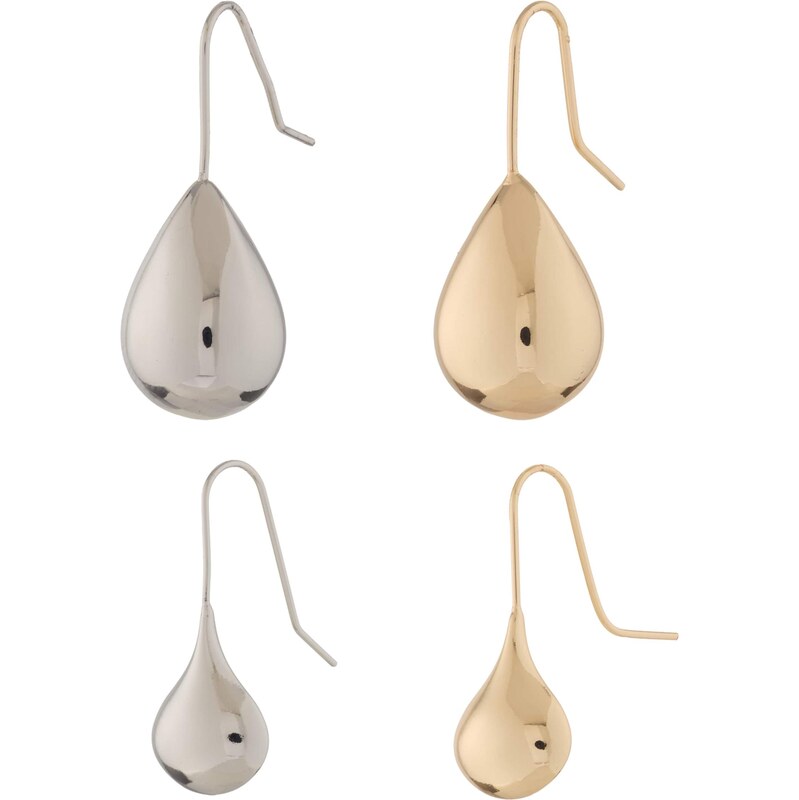 ABOUT YOU Náušnice zlatá / strieborná 67253302