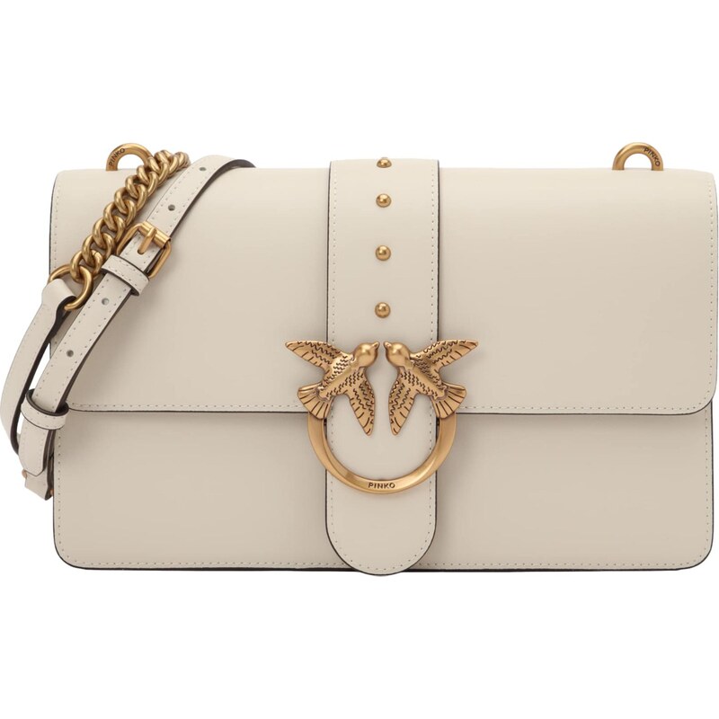 PINKO Taška cez rameno Love biela 67253286