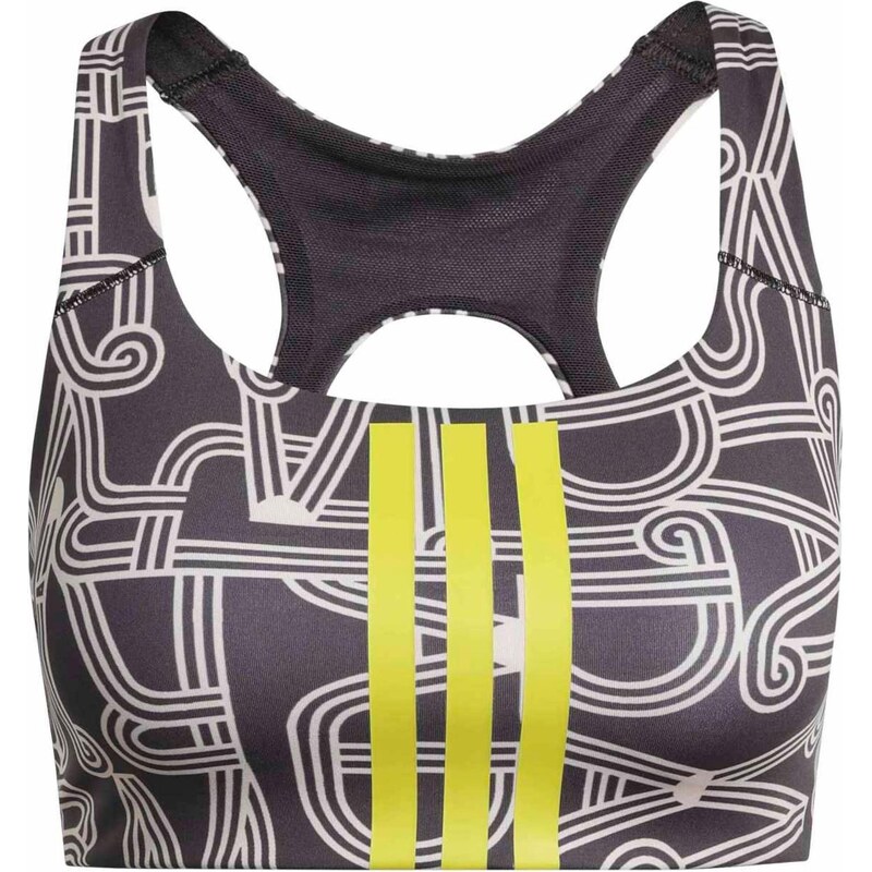 ADIDAS PERFORMANCE Športová podprsenka FARM žltá / čierna / biela 67253325
