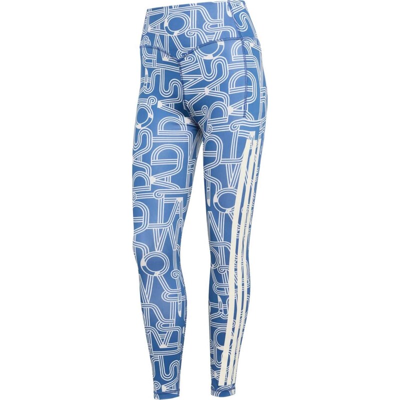 ADIDAS PERFORMANCE Športové nohavice FARM modrá / biela 67253327