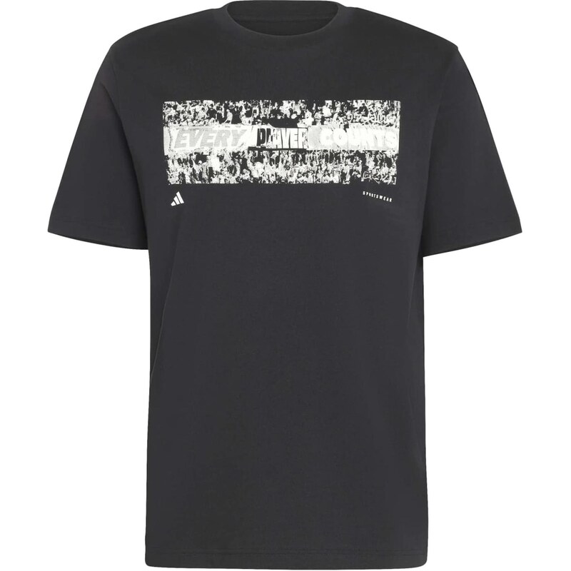 ADIDAS SPORTSWEAR Funkčné tričko STAD FAN sivá / čierna / šedobiela 67253379