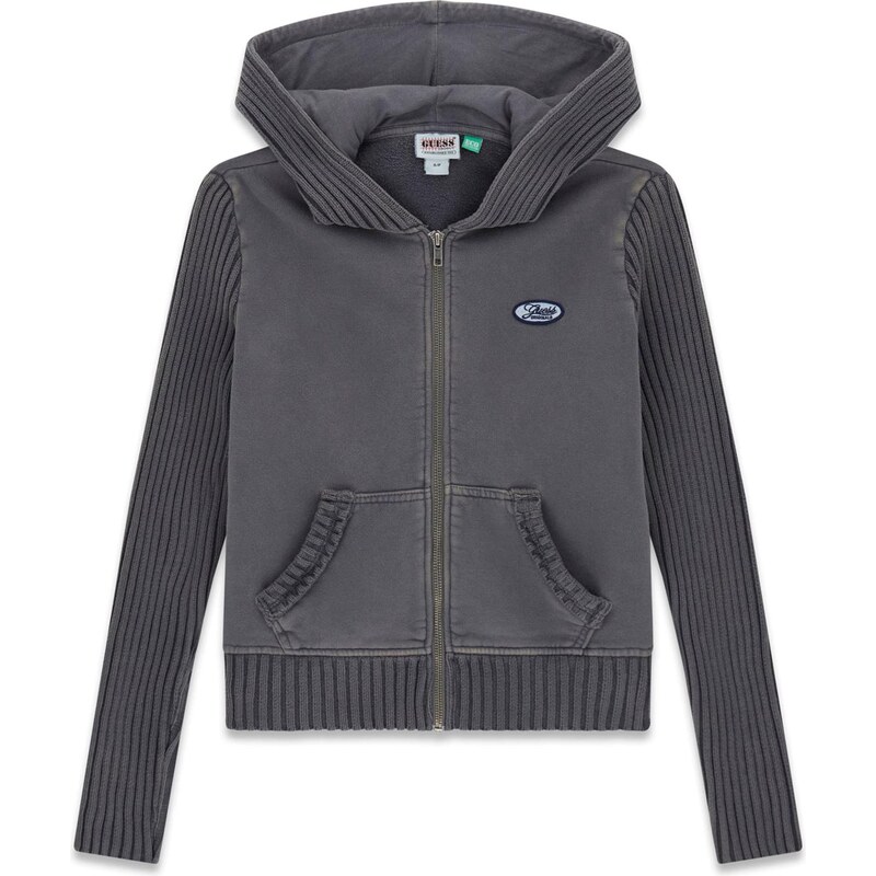 GUESS Originals Tepláková bunda antracitová 67253435