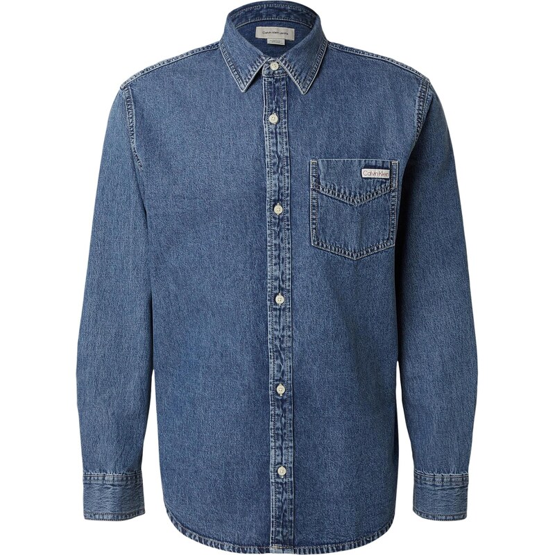 Calvin Klein Jeans Košeľa modrá denim 67253481