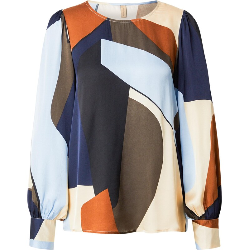 Soyaconcept Blúzka BELL 1 námornícka modrá / svetlomodrá / tmavošedá / 67253514