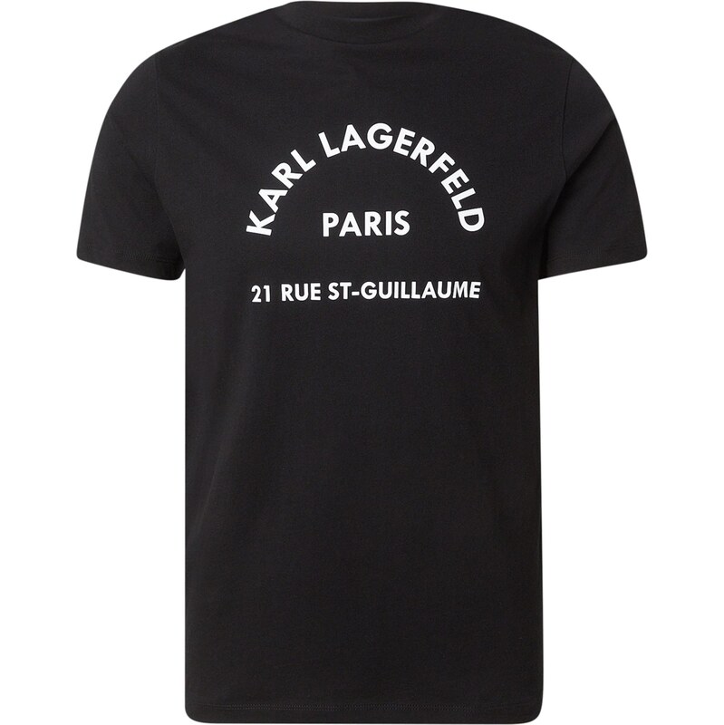 Karl Lagerfeld Tričko čierna / biela 67253508