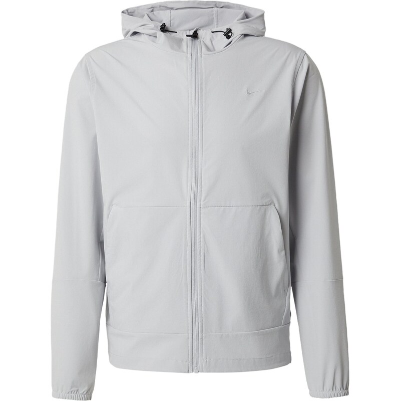 NIKE Športová bunda Unlimited svetlosivá 67253523