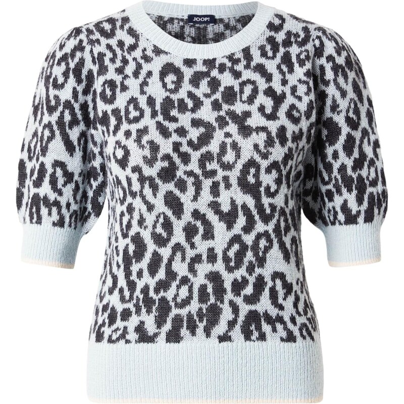 JOOP! Sveter Kaston nebielená / pastelovo modrá / čierna 67253524