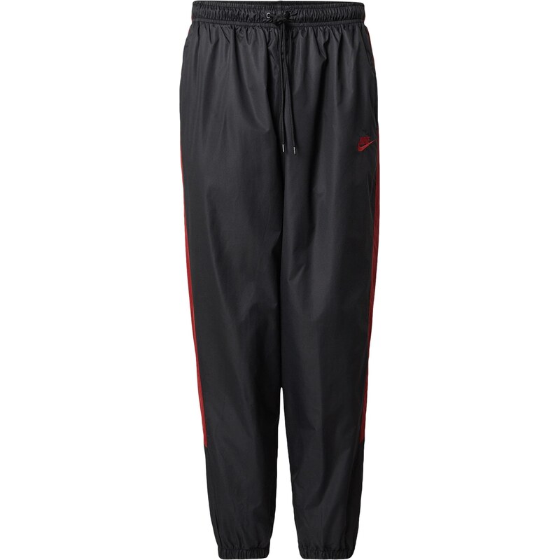 Nike Sportswear Nohavice červená / čierna 67253532