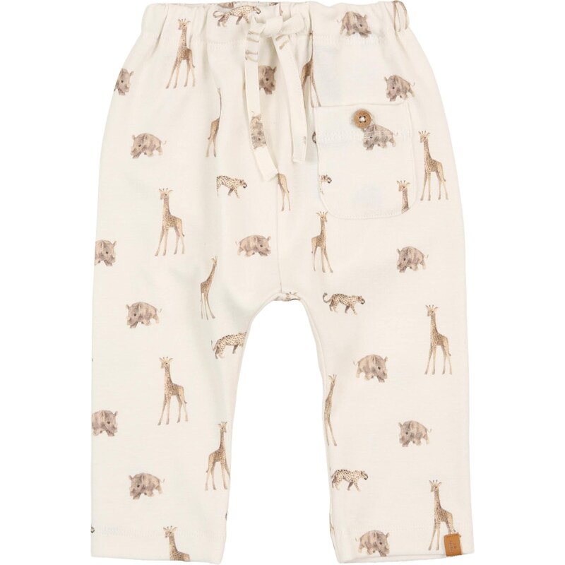 LilAtelier Nohavice NBMGAYO béžová / karamelová / biela 67253533