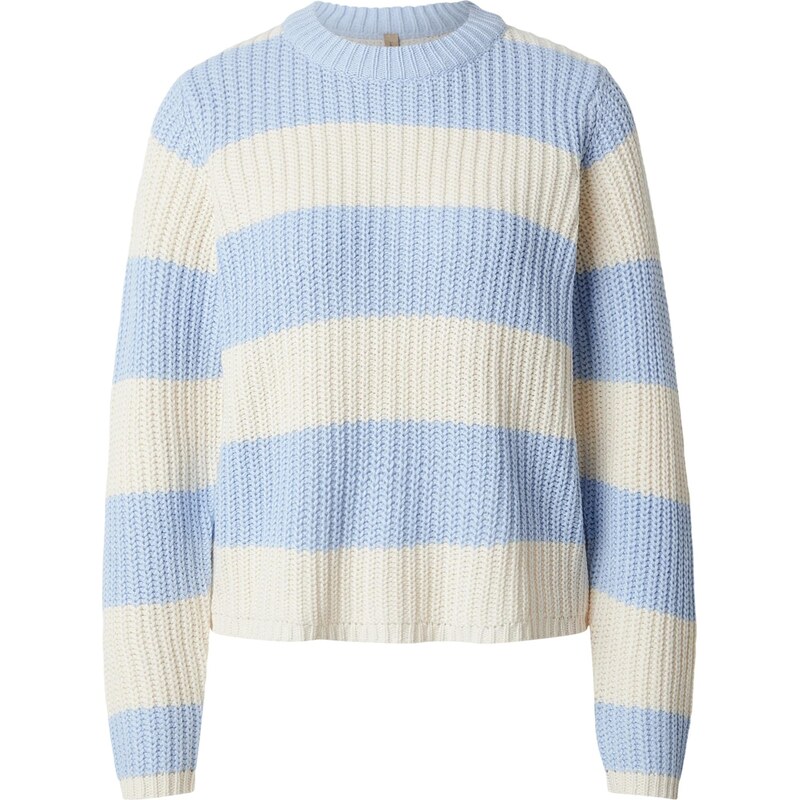 Soyaconcept Sveter REMONE 38 béžová / pastelovo modrá 67253544