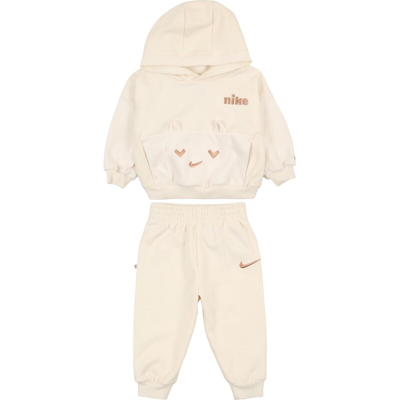 Nike Sportswear Joggingová súprava svetlobéžová / čokoládová 67253594