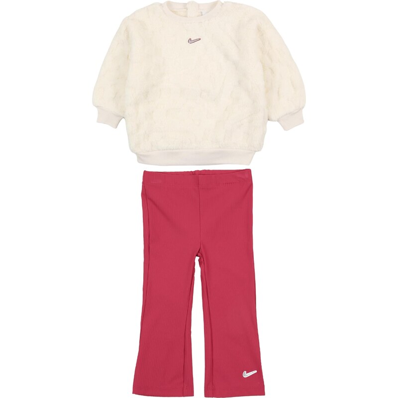 Nike Sportswear Set malinová / biela 67253572
