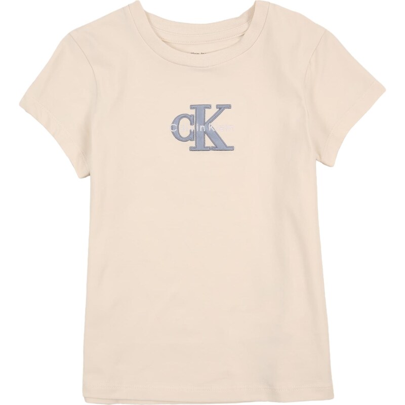 Calvin Klein Jeans Tričko béžová / sivá 67253560