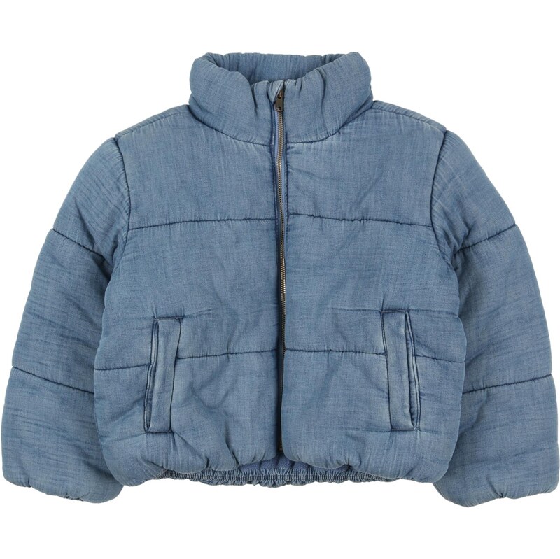 GAP Prechodná bunda modrá denim 67253616