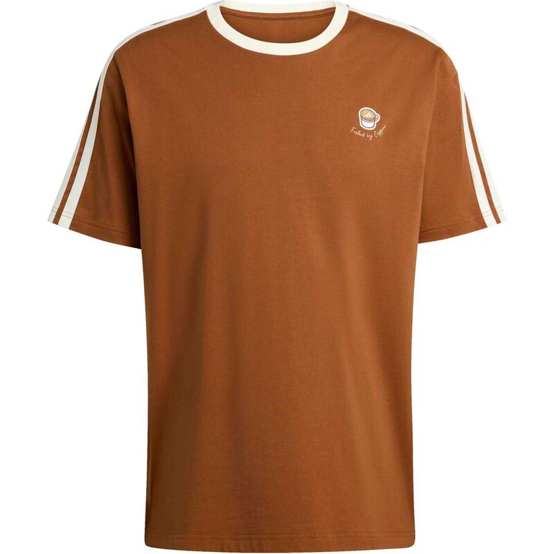 ADIDAS SPORTSWEAR Funkčné tričko COFFEE CUP koňaková / biela 67253650