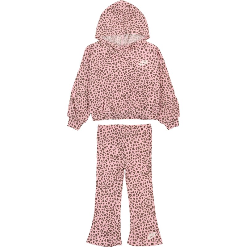 Nike Sportswear Set hnedá / staroružová / biela 67253661