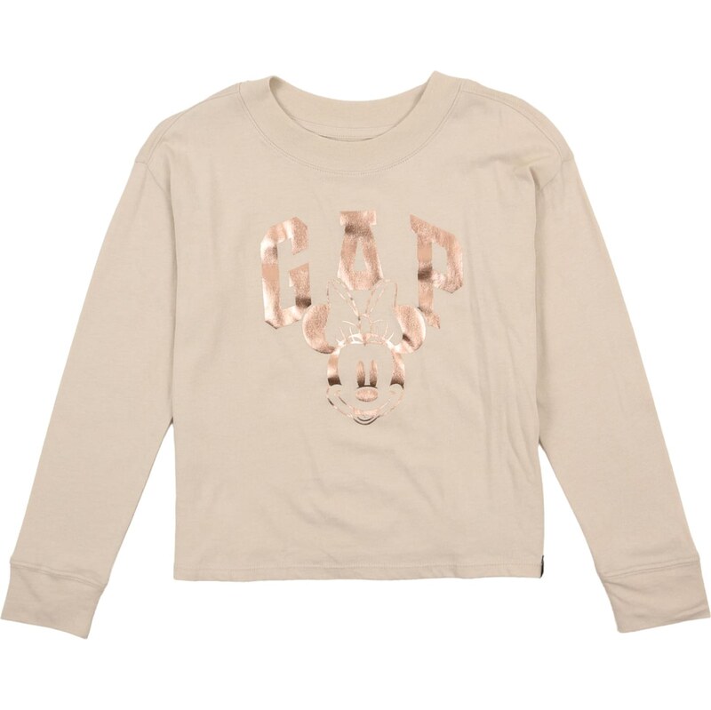 GAP Tričko V-FAMILY kapučíno / bronzová 67253665