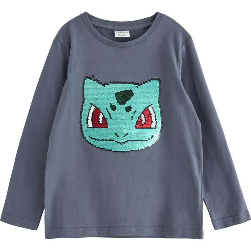 Lindex Tričko Pokemon tyrkysová / čadičová / tmavočervená / čierna 67253676