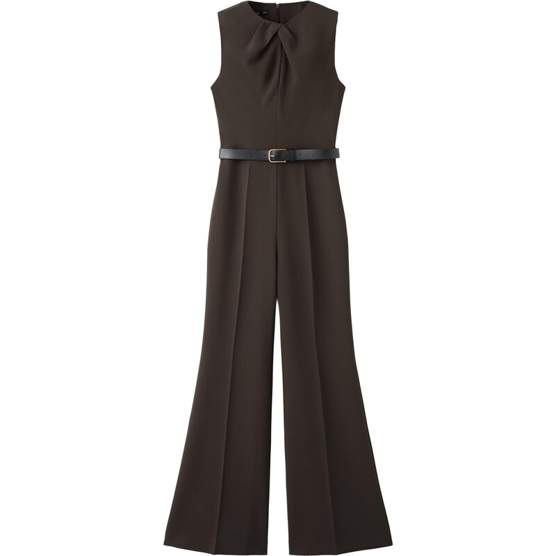 MANGO Overal Sabina čokoládová 67253229