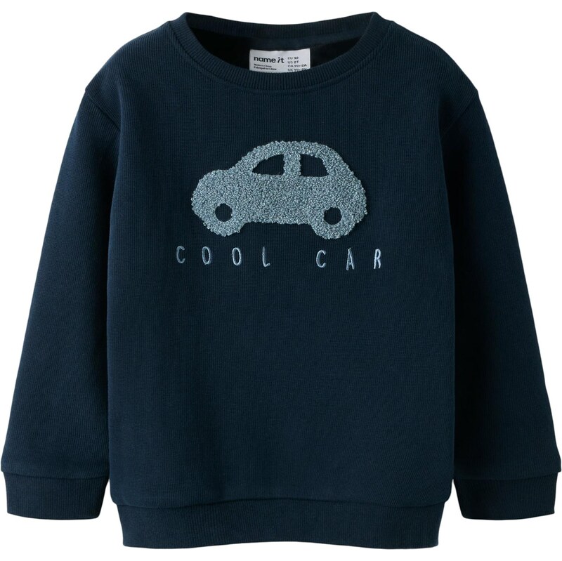 NAME IT Mikina NMMObear svetlomodrá / tmavomodrá 67267197