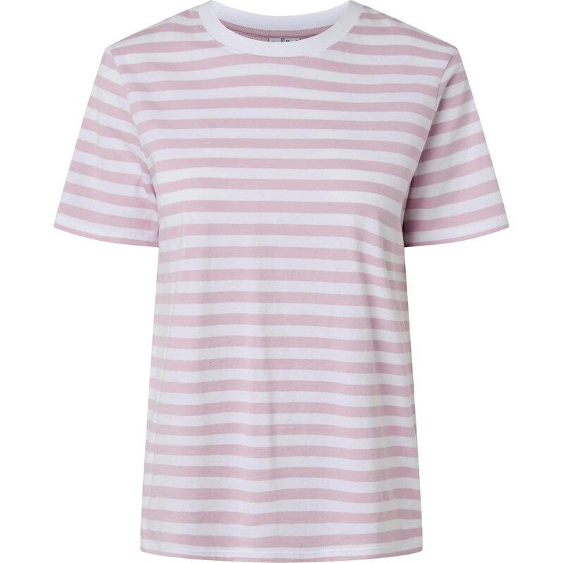 PIECES Tričko PCRIA eozín / biela 67267222