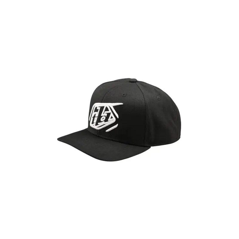 Troy Lee Designs Flat Bill Snapback šiltovka Black Uni. 67257950