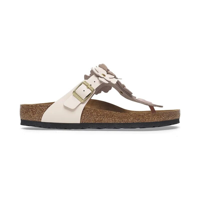 Kožené žabky Birkenstock Gizeh Flowers 62326308